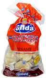Gilda   Cuban Crackers with sesame. 12 oz bag.